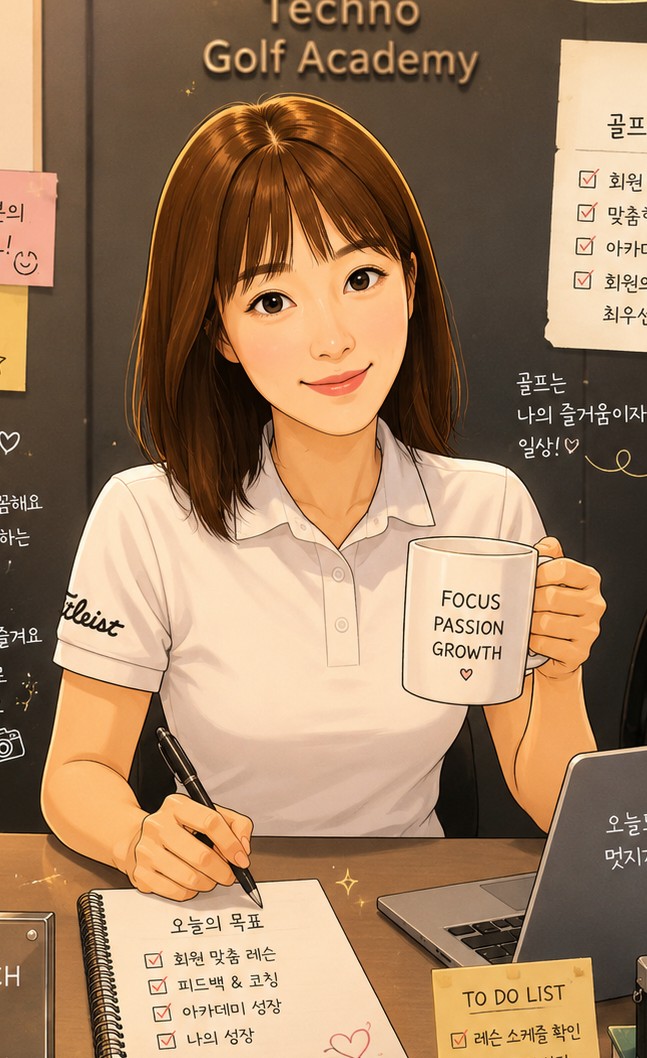 서윤미 골프 강사 프로필 사진