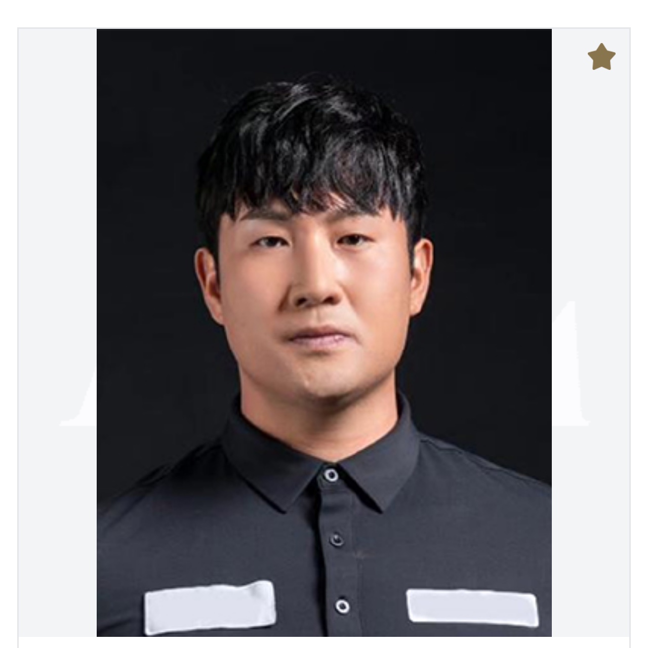 장효준 프로 골프 강사 프로필 사진